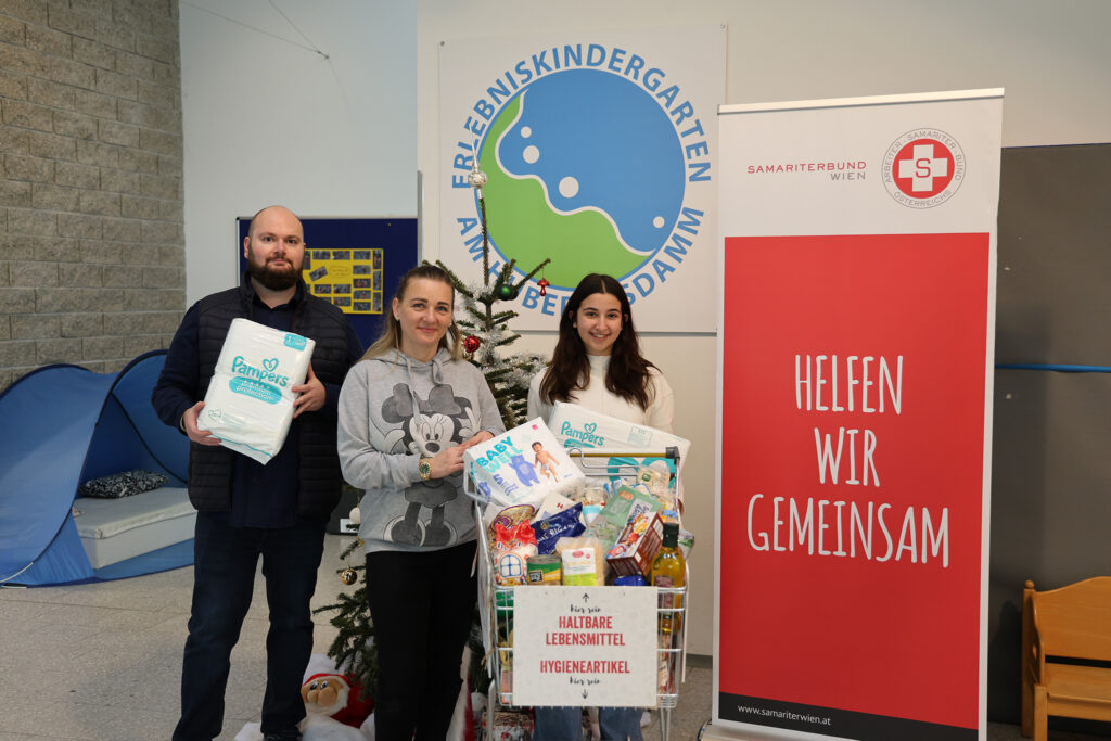 Samariterwagerl im Kindergarten