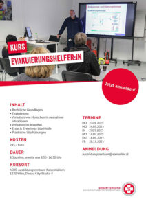 Flyer Evakuierungshelfer