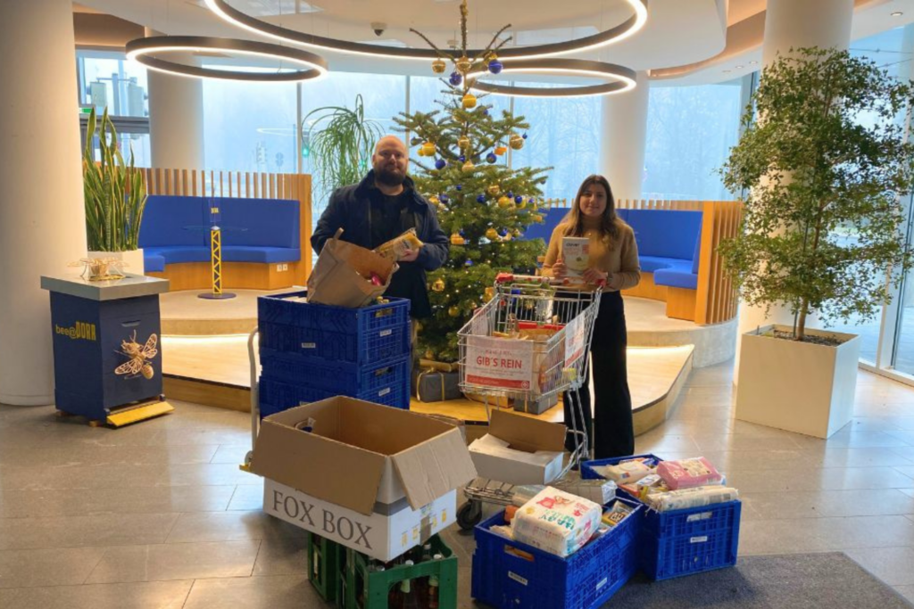 PORR Samariterwagerl Samariterwagerl Aktion